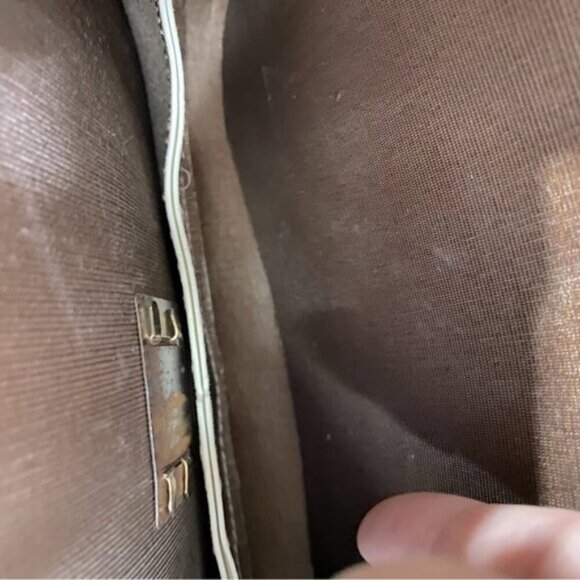 Vintage Reptile Embossed Faux Leather Purse Handbag Shoulder Bag - Picture 11 of 16